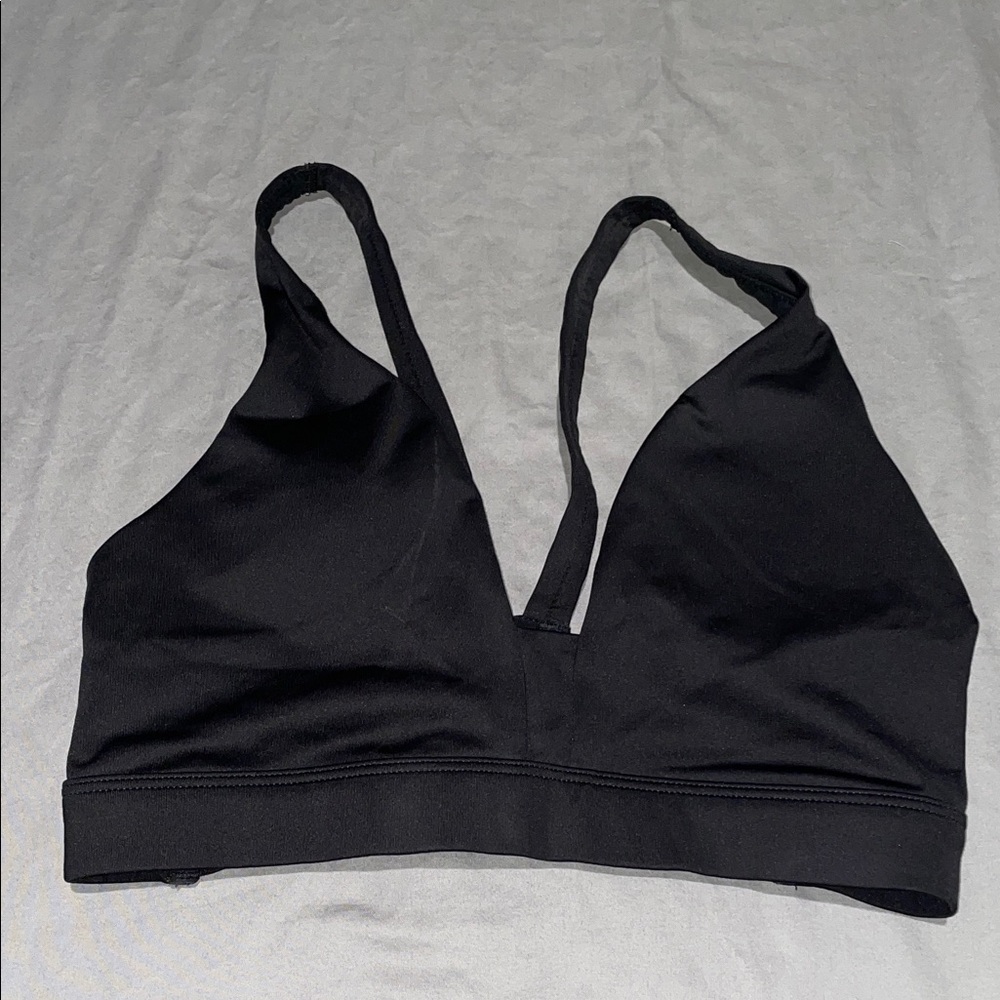 Black Women's Sport Bra VS